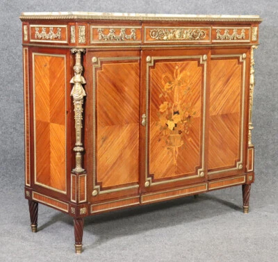 Magnífico aparador figurativo Dor'e montado en bronce atribuido a Francois Linke Foto 1 de 4