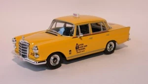 1/43 ATLAS TAXI MERCEDES 200 D BRUXELLES 1986 IXO cochesaescala - Imagen 1 de 1