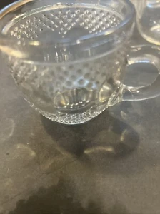 Kokomo EAPG Dew & Raindrop 2.5" Flat Punch Cup - Picture 1 of 5