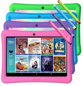 Contixo K102 10" Kids Learning Tablet with Disney eBooks 64GB Camera Wi-Fi - Picture 1 of 29