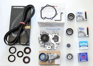 NPW Water Pump & Premium Timing Belt Kit For 08-14 Subaru Forester XT/ WRX Turbo - Picture 1 of 11