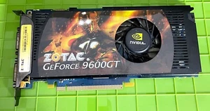 Nvidia ZOTAC GeForce 9600GT ZT-96TES3P-FSP 512MB 256BIT, DDR3 Card - Picture 1 of 4