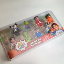 Ryan's World Collectible Figure Set Of 8 Ages 3 And Up