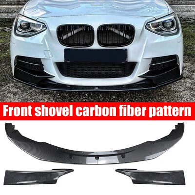 Labio divisor delantero + moldura de ventilación lateral para BMW Serie 1 F20 F21 M Sport 2012-2014 Foto 1 de 4