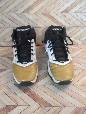 Size 5Y- Jordan B'Loyal Loyal White Black Gold - Image 1 of 4