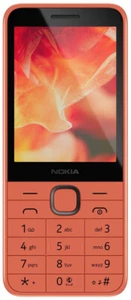 Nokia 215 4G (2024) Peach 2,8 Zoll Dual-SIM Tastenhandy - SEHR GUT REFURBISHED - Bild 1 von 2