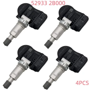 Sensor de presión de neumáticos 4 piezas TPMS 433 MHz 529332B000 para Hyundai Santa Fe Kia - Imagen 1 de 12