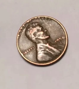 One penny, USA circulated Currency, One Cent Coin, 1958 D, uncertified - Picture 1 of 6