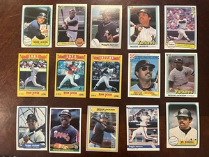 Reggie Jackson Baseball Card Lot of 15 ~ Yankees Angels Orioles A's HOF - Picture 1 of 5
