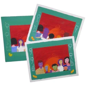 Terry Ybáñez / Obra de arte original para todos en nuestra familia firmada - Imagen 1 de 4