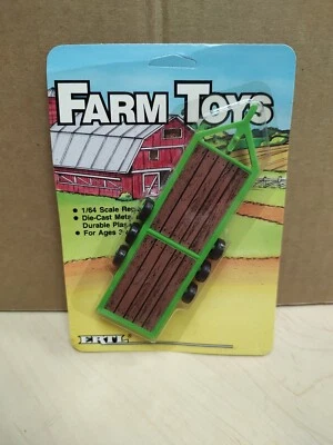 Ertl Farm Toys 1/64 Green Triple/Tri-Axle Implement Trailer, Deutz Allis NIP - Image 1 of 3