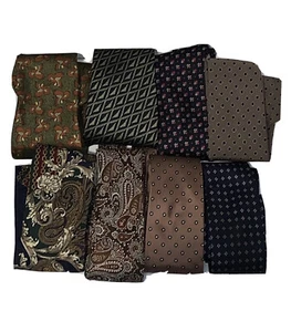 Lote de 8 corbatas de seda surtidas para hombre - Imagen 1 de 3