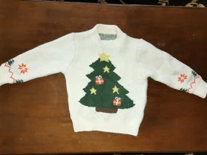 KIDS used Christmas tree sweater - Picture 1 of 7