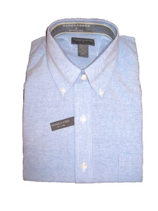 Saddlebred Mens XL Shirt Pale Blue Long Sleeves Extra Large (O) - Picture 1 of 5
