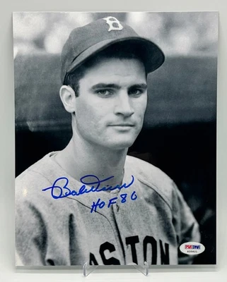 Bobby Doerr autographed 8x10 photo. PSA Authenticated. HOF - Image 1 of 3