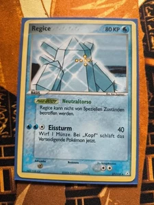 Regice Pokemon 27/110 EX Holon Phantoms Deutsch - Bild 1 von 2
