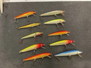 10pc Rapala Lot (1 Price 1 Lot) - Picture 1 of 3