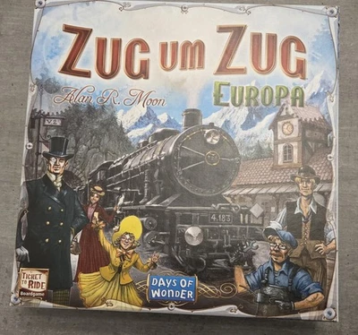 Zug um Zug Europa - Days of Wonder - Vollständig, neuwertig - Bild 1 von 4