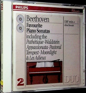 Philips Beethoven Favourite Piano Sonatas 2CD Alfred Brendel Classical Music - Bild 1 von 3