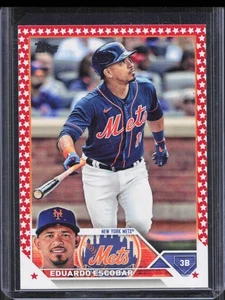 2023 Topps Series 1 Eduardo Escobar #118 Independence Day 17/76 Mets - Picture 1 of 2