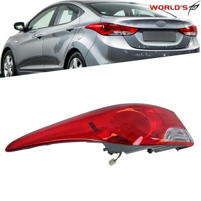 1PCS Tail Lights For Hyundai Elantra 2011 2012 2013 Halogen Driver Left Side - Image 1 of 4