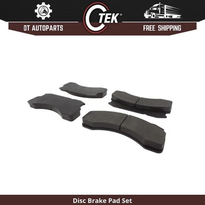 Para Ford LNT8000 1984-1989 | Pastillas de freno de disco delanteras centradas | Semimetálicas Foto 1 de 4