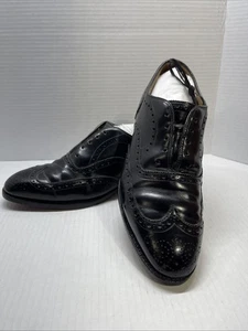 Johnston & Murphy Aristocrat 24-8555 Wingtip Oxford Dress Shoes 8.5D USA - Picture 1 of 15