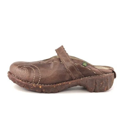 El Naturalista N096 Yggdrasil Brown Leather Slip on Clogs EUR 41 Womens Size 10 - Image 1 of 4