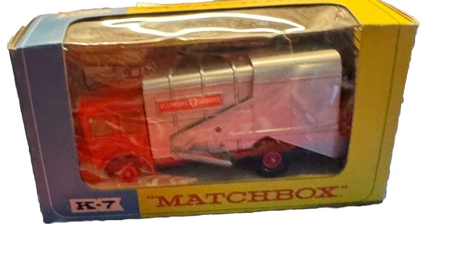 MATCHBOX Vintage New King Size K-7 Refuse Garbage Truck, Original Box - Image 1 of 4