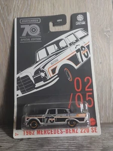 2023 MATCHBOX 70 Years Special Edition 02/05 1962 MERCEDES-BENZ 220 SE Near Mint - Picture 1 of 2