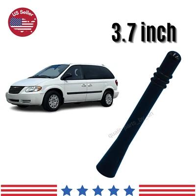Antena aérea de radio AM/FM negra de 3,7" para Chrysler Town & Country 2004-2007 Foto 1 de 4