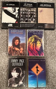 Led Zeppelin OOP Cassette Lot PHYSICAL GRAFFITI IN Through NOW XEN Outrider Page - Bild 1 von 3