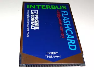Phoenix Contact IBS MC Flash 2MB Interbus Flashcard Ord Nr 2729389 Top - Picture 1 of 2
