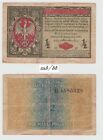 Polonia,Polskiej Banconota Banknote 1/2 Marki 1917 (bt26)