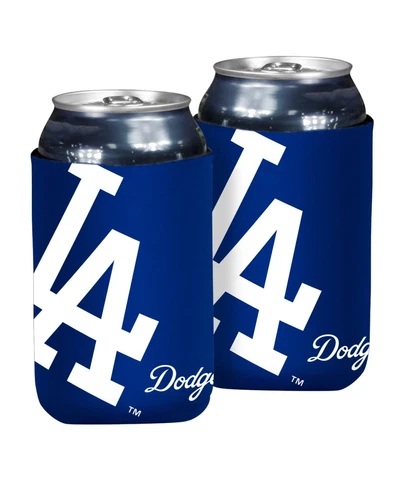 Los Angeles Dodgers Can or Bottle Coozie Set of 2, MLB Koozie Oversized Logo Cover