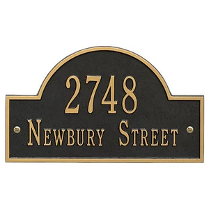 Arch Marker Personalized Address Plaque - Picture 1 of 9
