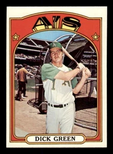 1972 Topps Baseball #780 Dick Green NM *d3 - Picture 1 of 2