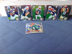 (6) 2011 Topps Chrome RCS Von Miller Ryan Mallet Randall Cobb Ridley Vereen Smit