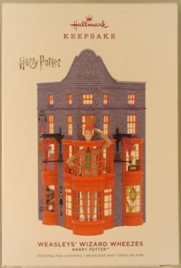 Hallmark 2019 Weasley's Wizard Wheezes shop ornament new in box Harry Potter - Imagen 1 de 1