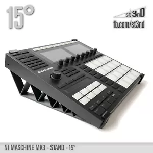 SOPORTE para NATIVE INSTRUMENTS MASCHINE Mk3 - 15 ° - Imagen 1 de 11
