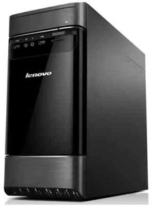 Stylish microATX computer case Lenovo H520e with DVD-RW drive (U) USED - Bild 1 von 4