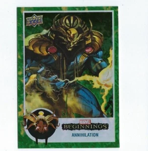 2022 Oberdeck UD Marvel Beginnings VOL.2 S.1 grüne Folie 180 Vernichtung 04/61 - Bild 1 von 1