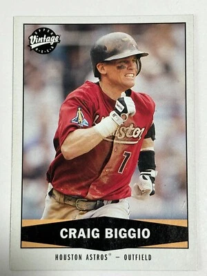 2004 Upper Deck Vintage #134 Craig Biggio Houston Astros - Image 1 of 2