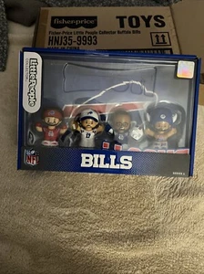 FISHER PRICE BUFFALO BILLS SHOUT Little People 2023-2024 New In Box! - Picture 1 of 3