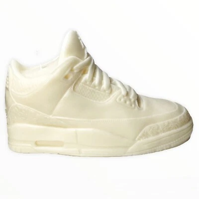 Zapatilla deportiva AJ3 Air Jordan vela vertida a mano cera de soja zapatilla decoración bombo decoración Foto 1 de 3