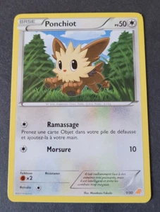 Carte Pokémon N°1/30 Ponchiot - Trainer Kit Minotaupe - VF - Imagen 1 de 2