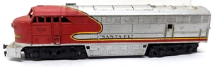 AHM TEMPO HO: c-liner SANTA FE #5028, RED, For REPAIR! Vintage - Picture 1 of 5
