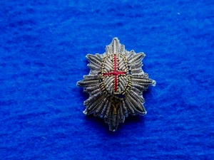 GRENADIER, COLDSTREAM & WELSH GUARDS OFFICERS BULLION SHOULDER BOARD RANK BADGE - Picture 1 of 3