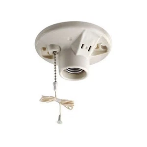 Leviton 9716-C Tire Cadena Lateral Cableado Caja de Salida Soporte de Lámpara Paquete de 4 - Imagen 1 de 8