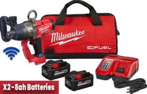 Milwaukee 2867-22 M18 Fuel Cordless 1" High Torque Impact Wrench One-Key - 8ah - Picture 1 of 2